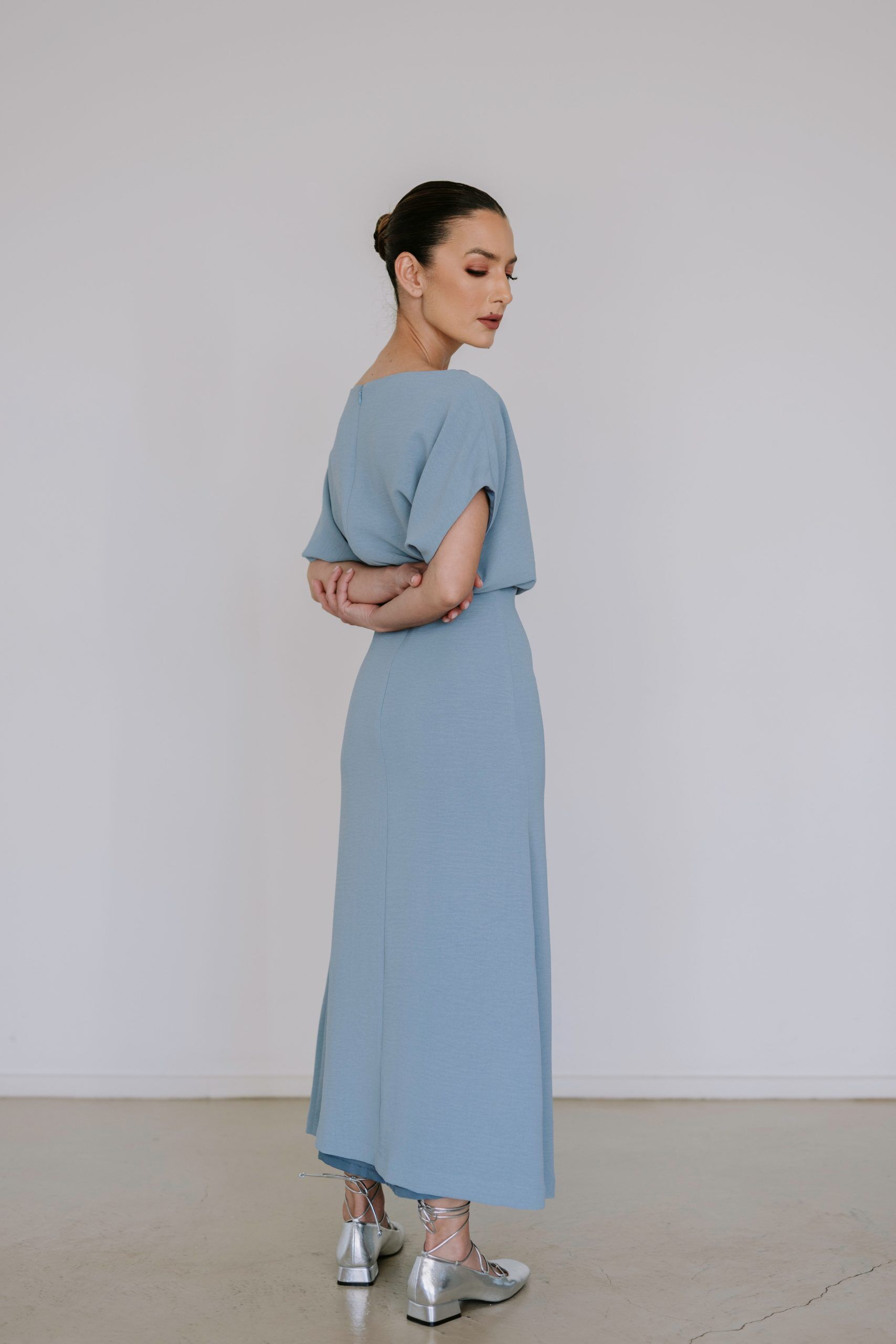 Slouch Waist Dress - Mistral - Image 3