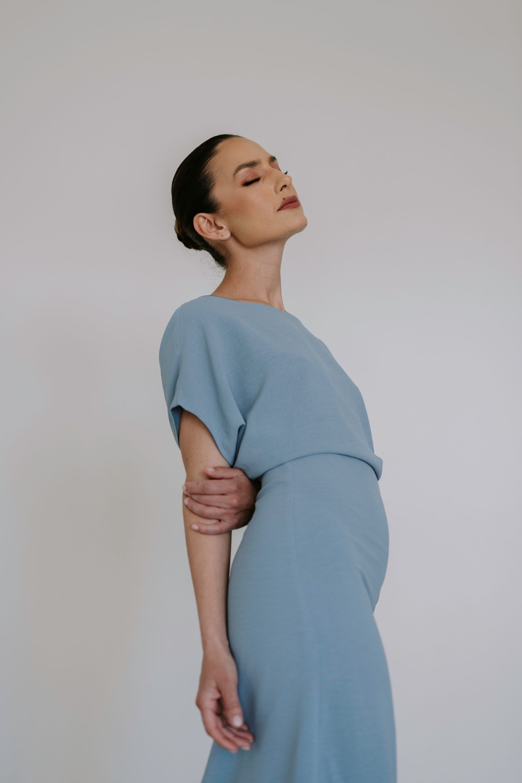 Slouch Waist Dress - Mistral - Image 5